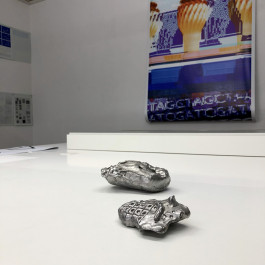 Ausstellungsansicht colophon Kunstraum München