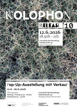 colophon. Magazin für Kunst und Wissenschaft